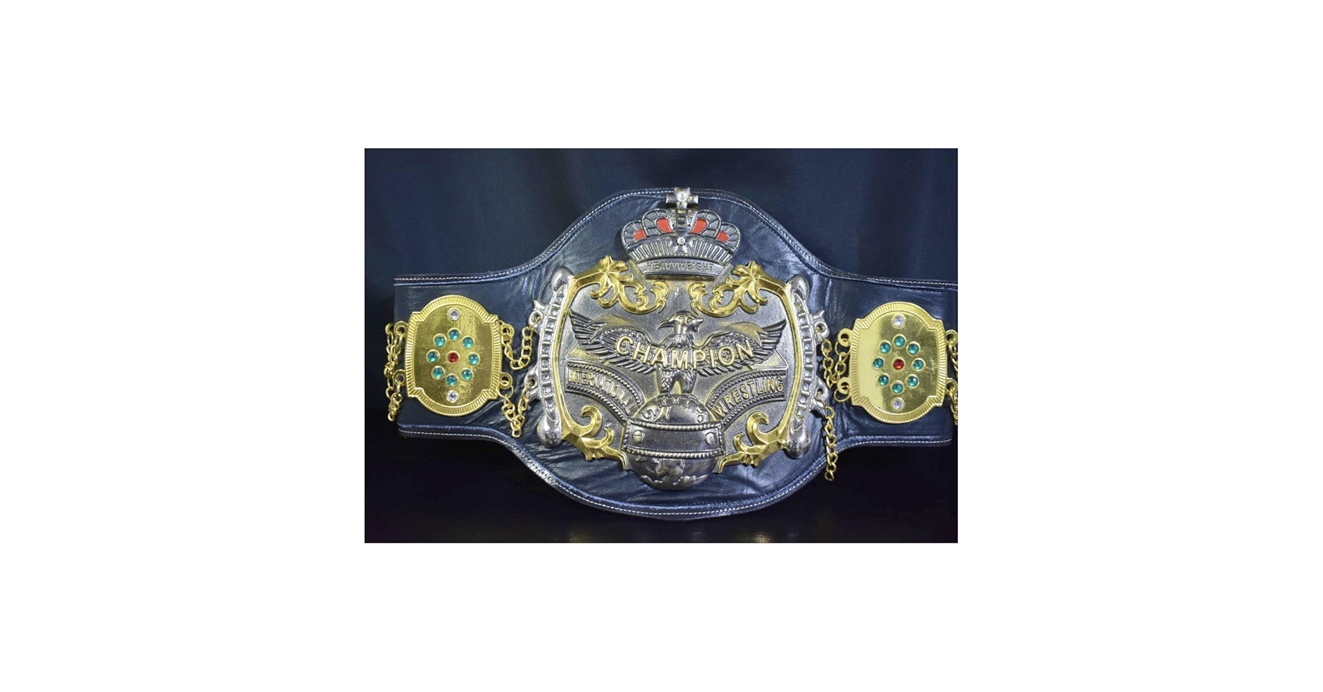 全日本プロレス インターナショナルヘビー級 三冠チャンピオンベルトストラップ ストラップ IWGP世界ヘビー級チャンピオンベルト